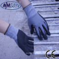 Gants de construction NMSAFETY 13 gauge gants en nylon à faible peluche